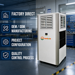 Climatiseur <span class=keywords><strong>mobile</strong></span> industriel à commande numérique avec boîtier métallique thermolaqué sur mesure, pour usine intelligente - Product Image 5