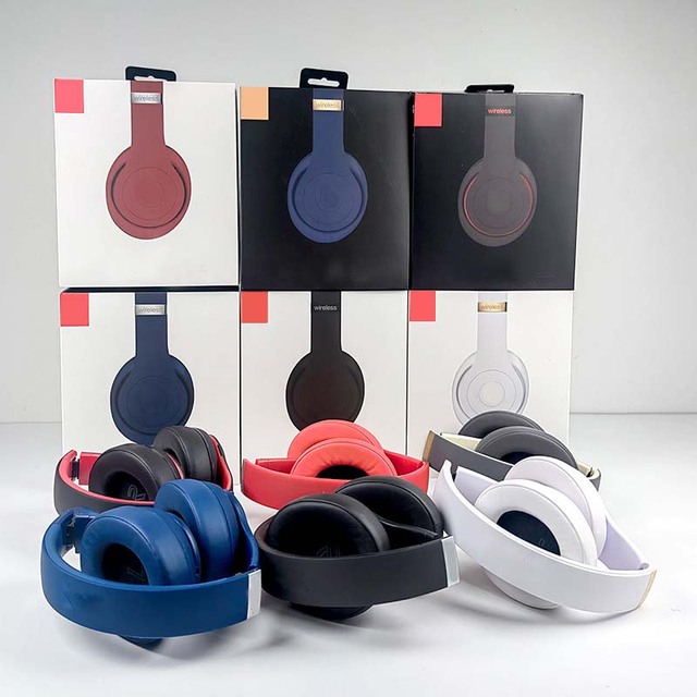 Studio 3 Wireless for 5.3 Noise Cancelling Over-Ear Headphones LED Touch Screen IPX4 Waterproof Low Latency for Sport