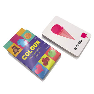 Cartes mémoire personnalisées imprimées, fournitures scolaires pour la maternelle, l'école primaire et l'école à domicile, jouets éducatifs, cartes mémoire de <span class=keywords><strong>mots</strong></span> fréquents - Product Image 2