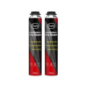 Schiuma Poliuretanica FJ Super Rapida ad Alta Qualità e Forte Adesione, Bianca 750ml, Schiuma PU per Sigillatura Edile - Product Image 1