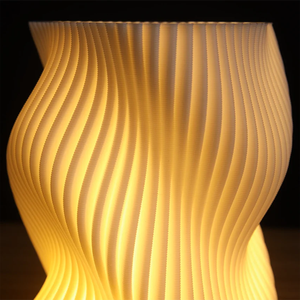 Sls 3D Printing Service Voor Moderne Tafellamp Unieke Home Decor En Abstracte Verlichting - Product Image 3