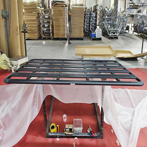 Accessoires tout-terrain 4x4, kit de plateforme de toit avec support de style Backbone, barre de toit en aluminium pour BYD Shark 6 - Product Image 5