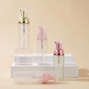 Venta al por Mayor de Botellas de Espuma Vacías de 100ml, 120ml, 150ml y 20ml, Dispensador de Espuma de Plástico Multicolor con Tapa Transparente Antipolvo - Product Image 2