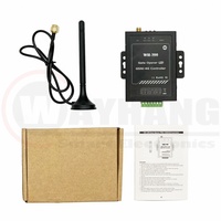 WAYHANG 4G GSM Quad-band Dual SIM Control Remoto SMS Interruptor de Relé Metálico WH-200 Abrepuertas Fácil Instalación Control WH