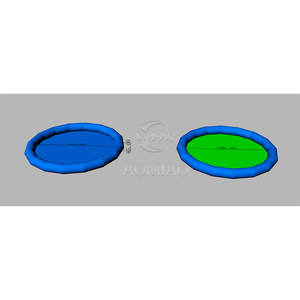 Bon <span class=keywords><strong>prix</strong></span> personnaliser bleu gonflable <span class=keywords><strong>piscine</strong></span> d'eau pour la vente - Product Image 5