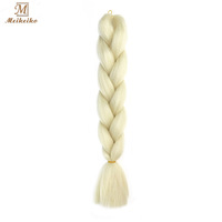 Extensions de cheveux tressés synthétiques Jumbo — noble, grandes tailles, 82 pouces, 165g, plusieurs couleurs ombrées, vente en gros