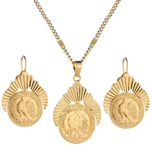 الفرنسية القديمة عملة Liberte Egalite جمعية أخوة عملة 1912 مجموعات مجوهرات الذهب اللون عملات معدنيّة مجوهرات