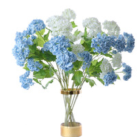 Rose artificielle BF-HG18 à 2 têtes, faite à la main, toucher réel, 67 cm de long, pour la décoration de la maison, Noël, rentrée scolaire