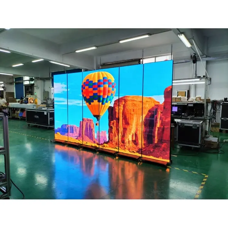 P2.5 Outdoor Portable Standee Digital Sign Floor Stand Alone Pantallas Totem Led Poster Video Mirror Display Screen