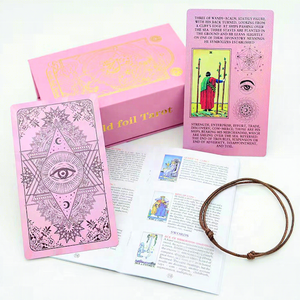 Cartes de tarot de style Rider-Waite les plus vendues, jeu de table portable, impression couleur, guide pour débutants, référence d'apprentissage - Product Image 5
