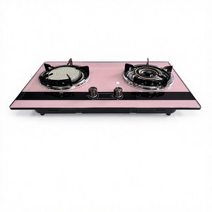 Cuisinière à <span class=keywords><strong>gaz</strong></span> 2 brûleurs avec panneau en verre trempé, brûleur infrarouge et brûleur à <span class=keywords><strong>gaz</strong></span>, vente chaude, pour usage domestique, fournie directement par l'usine - Product Image 3