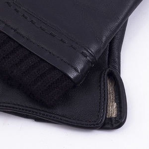 <span class=keywords><strong>Gants</strong></span> en cuir véritable au design classique pour hommes, <span class=keywords><strong>gants</strong></span> chauds d'hiver, résistants au froid, pour le cyclisme - Product Image 3