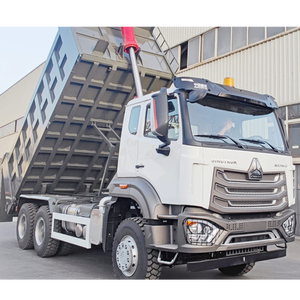 Camion à benne basculante Howo 6x4 camion à benne basculante à 10 roues 40 tonnes sinotruk howo A7 336 371 420hp camion à benne basculante d'occasion - Product Image 5