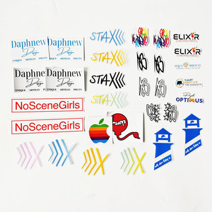 منخفضة موك طباعة مخصصة للماء يموت قطع الذاتي ملصقات شعار مخصص واضح ملصقات - Product Image 5