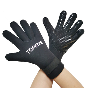Gants de <span class=keywords><strong>plongée</strong></span> en néoprène sur mesure 5mm <span class=keywords><strong>7mm</strong></span> avec coutures collées, paume caoutchoutée antidérapante et sangle de poignet réglable - Product Image 3