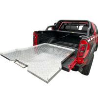 Tiroirs de chargement coulissants en alliage d'aluminium pour benne de pick-up Toyota Tacoma Dodge Ram 1500 Ford F150 Hilux Mitsubishi