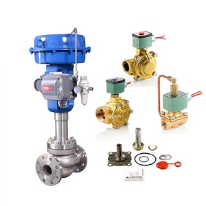 Brand New Fisher DVC2000 DV6200 Digital Control <b>Valve</b> Positioner and 2 Way 12V 24V Asco Solenoid Air <b>Valve</b> with <b>Valve</b> Parts - Product Image 1