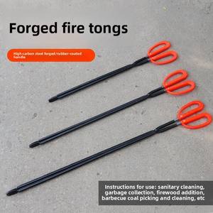 <span class=keywords><strong>Pince</strong></span> à <span class=keywords><strong>charbon</strong></span> à long manche pour briquettes, déchets, poêle à <span class=keywords><strong>charbon</strong></span> domestique et <span class=keywords><strong>barbecue</strong></span> - Product Image 3