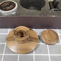 Kit de fumage pour whisky, cheminée à fumée pour boissons, infuseur à boissons à copeaux de bois, kit de fumage pour boissons personnalisé, outil de fumage pour boissons en bois