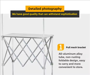 Bảng quảng cáo xây dựng thương hiệu lấy mẫu tổ chức sự kiện ráp bảng Booth đứng chất lượng cao khuyến mãi truy cập - Product Image 6