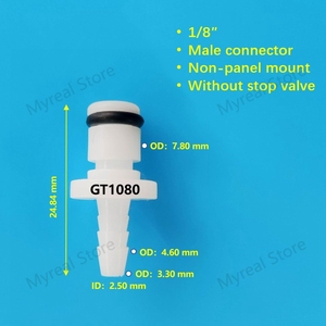 Raccords à déconnexion rapide OEM 1/8'' pour générateur d'oxygène-hydrogène médical avec tuyau - Product Image 6