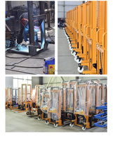 Chariot élévateur manuel hydraulique Mechpro 2T-3U 2 tonnes, hauteur de levage 3000 mm, pour hôtels, magasins de vêtements, magasins de matériaux de construction