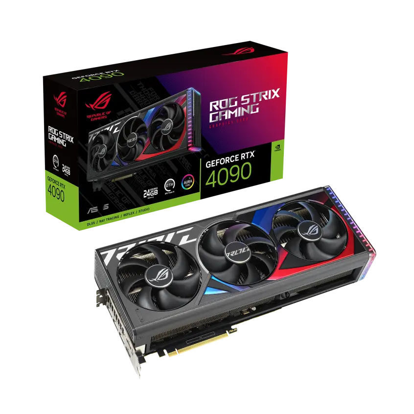 Wholesale ROG STRIX RTX 4090 graphics card computer game studio uses a design to render gpu video cards