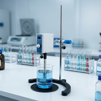 Homogénéisateur émulsifiant numérique BIOSTELLAR D200 200W, mélangeur haute vitesse de laboratoire avec sonde en acier inoxydable 20-1200mL