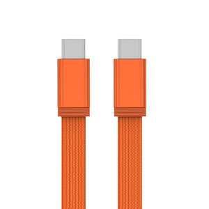 Cable USB C a USB C de 3 pies, 65W 240W, con Trenzado de Nailon y Carga Rápida de 5A para iPhone 17 Pro Max 16 15, Uso con Computadora y Cámara - Product Image 1