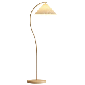 Lámpara de Pie Minimalista de Madera con Pantalla de Papel Beige, Luz LED Cálida Suave de 2700K, CA 220V, Control por Interruptor, Tamaño Grande - Product Image 3