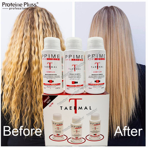Brezilya proteini OEM brezilyalı Protein pürüzsüz saç tedavisi Salon kullanımı için <span class=keywords><strong>Bio</strong></span> Keratin 100ml kiti saç düzleştirme kremi Set - Product Image 6