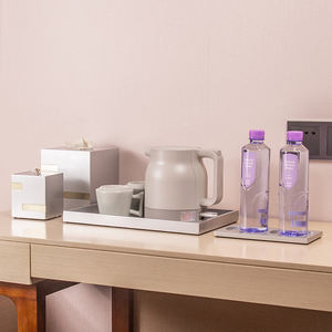 Ensemble d'équipements de luxe pour salle de bains d'hôtel <span class=keywords><strong>5</strong></span> étoiles Grey-Gold Premium Ensemble d'accessoires de salle de bains de luxe - Product Image 5