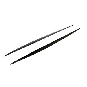 Extensión de faldas laterales de fibra de carbono, Clase S, para Mercedes Benz S500, S550, S65, S63, AMG Coupe, 2 puertas, 2014-2017 - Product Image 2