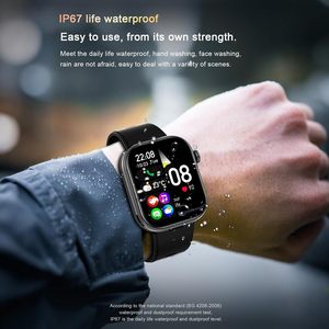 Montre connectée 4-en-1 avec écouteurs, double bracelet, coffret cadeau pour homme - Product Image 3