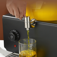 Distributeur de boissons de jus électrique à bouton de capacité 10L/20L, Machine à boissons froides réfrigérée en acier inoxydable