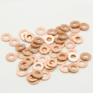 Iniettore di carburante diesel rondella di rame scudo termico in rame <span class=keywords><strong>2</strong></span> 430 105 035 2430105035 anello di tenuta supporto per ugello per DAF KHD TATA - Product Image 1