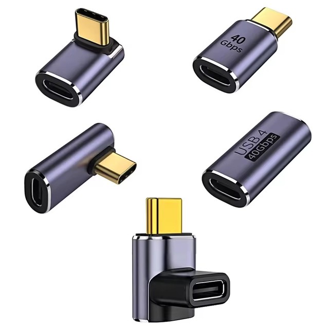 New USB Cable Magnetic Adapter 100W USB 4.0 Type C Magnetic Charger Connector for Phone USB C Device Fast Charging Converter