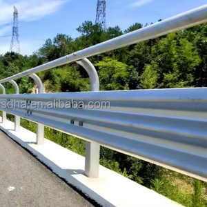 Karayolu inşaat güvenliği W ışıklı korkuluk trafik kazası bariyerleri - Product Image 3