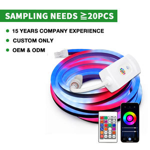 5 मीटर/10 मीटर स्मार्ट वाई-फाई नियंत्रण rgb रंग बदलने 5050 एलईडी नीयन लाइट आउटडोर वाटरप्रूफ नीयन स्ट्रिंग वातावरण - Product Image 2