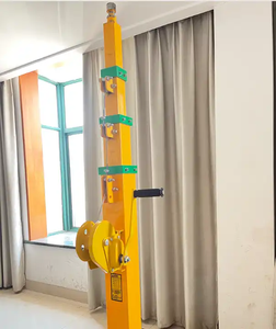 El krank teleskopik direk 3m-12M anten kamera için manuel kaldırma direği işık kulesi telekom vinç geri çekilebilir - Product Image 4