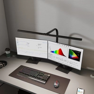 <span class=keywords><strong>Lampe</strong></span> de bureau LED moderne à double tête en aluminium, flexible, avec col de cygne, commande tactile, simple, pour lecture, à intensité variable, à <span class=keywords><strong>pince</strong></span>, pour table - Product Image 4