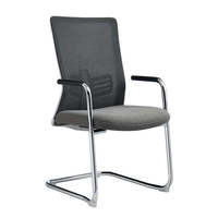 Chaise de bureau exécutive à dossier haut réglable en maille, avec accoudoirs ajustables, design moderne – Chaise d'ordinateur durable, vente en gros usine