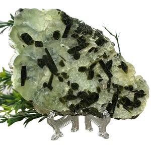 Piedra de Cristal Natural de Prehnita de Estilo Bohemio de Alta Calidad al por Mayor, Tendencia de Moda para Decoración del Hogar y Regalos Navideños - Product Image 2