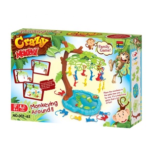 Crazy Balance Jumping Monkey Board Set 007-62 Family Game Zone Monkey Around Juego de equilibrio Juguetes para niños - Product Image 6