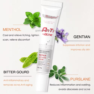 Crème nettoyante pour pores obstrués, élimination des points noirs, crème anti-acné, crème à l'acide salicylique, élimination des imperfections, réparation anti-acné - Product Image 2
