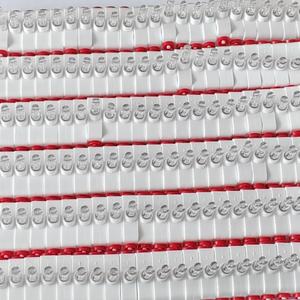 Linked Carrier, 1pc Carrier and 1 Set Scissor Spacer = 1 Set, 25 Sets/row - Vertical Blind Parts Cariier - Product Image 5