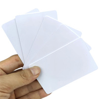 Tarjeta de Control de Acceso MIFARE Classic 1K 13.56Mhz, Tarjeta de PVC Blanca Imprimible, Tarjeta Digital sin Contacto RFID NFC para Negocios