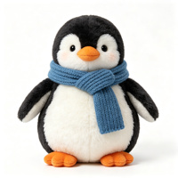 Peluche Animale Kawaii Personnalisée : Capybara, Pingouin, Renard, Ours Fraise, Phoque