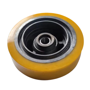 Pièces de rechange pour <span class=keywords><strong>chariot</strong></span> <span class=keywords><strong>élévateur</strong></span> durables et de haute qualité Roue en PU 350*100-68 Numéro de pièce 0009903911 Utilisé pour R20HD/R25 et <span class=keywords><strong>STILL</strong></span> FM-X 20/25 - Product Image 1