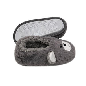 Tissu en fourrure douce d'ours avec doublure chaude en <span class=keywords><strong>sherpa</strong></span> maison bébé enfant enfants maison hiver pantoufles confortables - Product Image 2